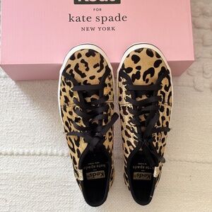 kate spade x Keds leopard shoes